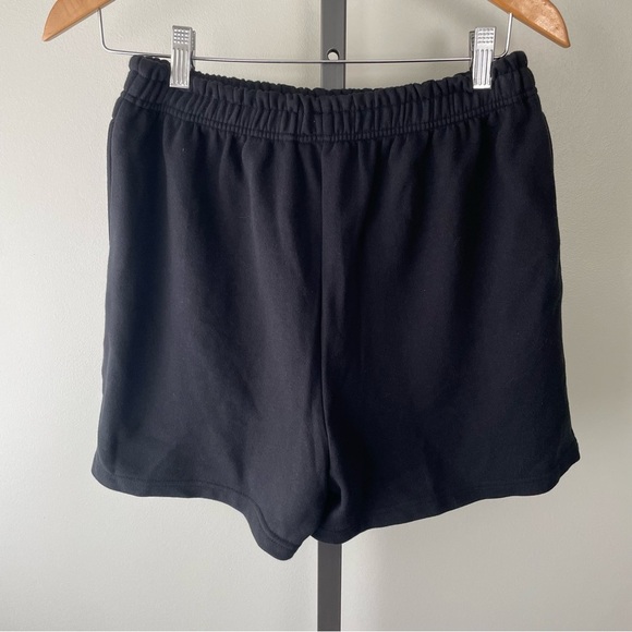 Brunette The Label Best Friend Shorty Gym Sweat Shorts 100% Cotton Size S/M - Picture 3 of 5